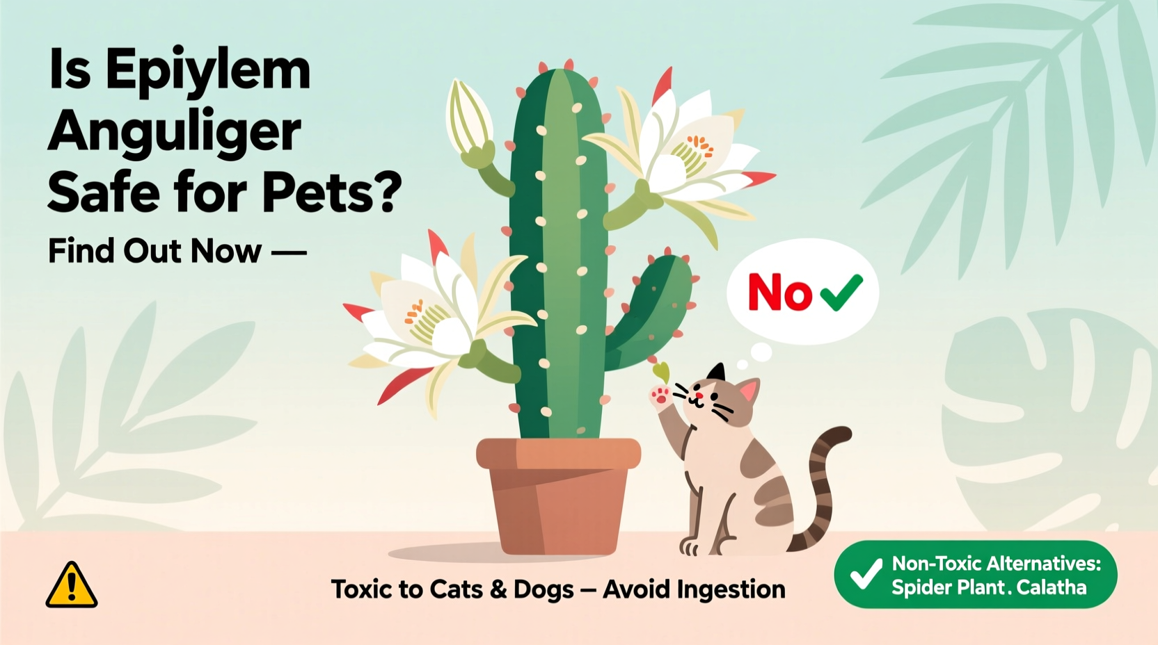 Is Epiphyllum Anguliger Pet-Friendly? Find Out Now