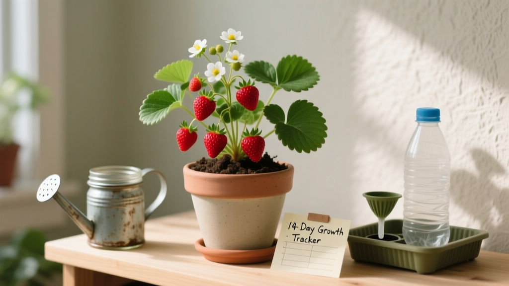 Quinault Strawberries Indoors Under $20 (2026)