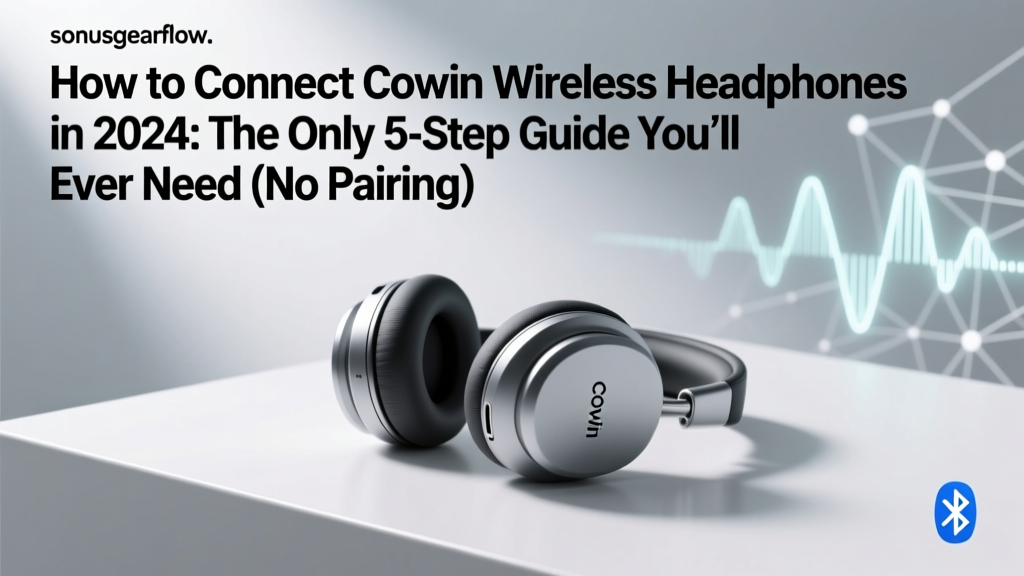 Cowin Wireless Headphones Pairing Guide (2026)