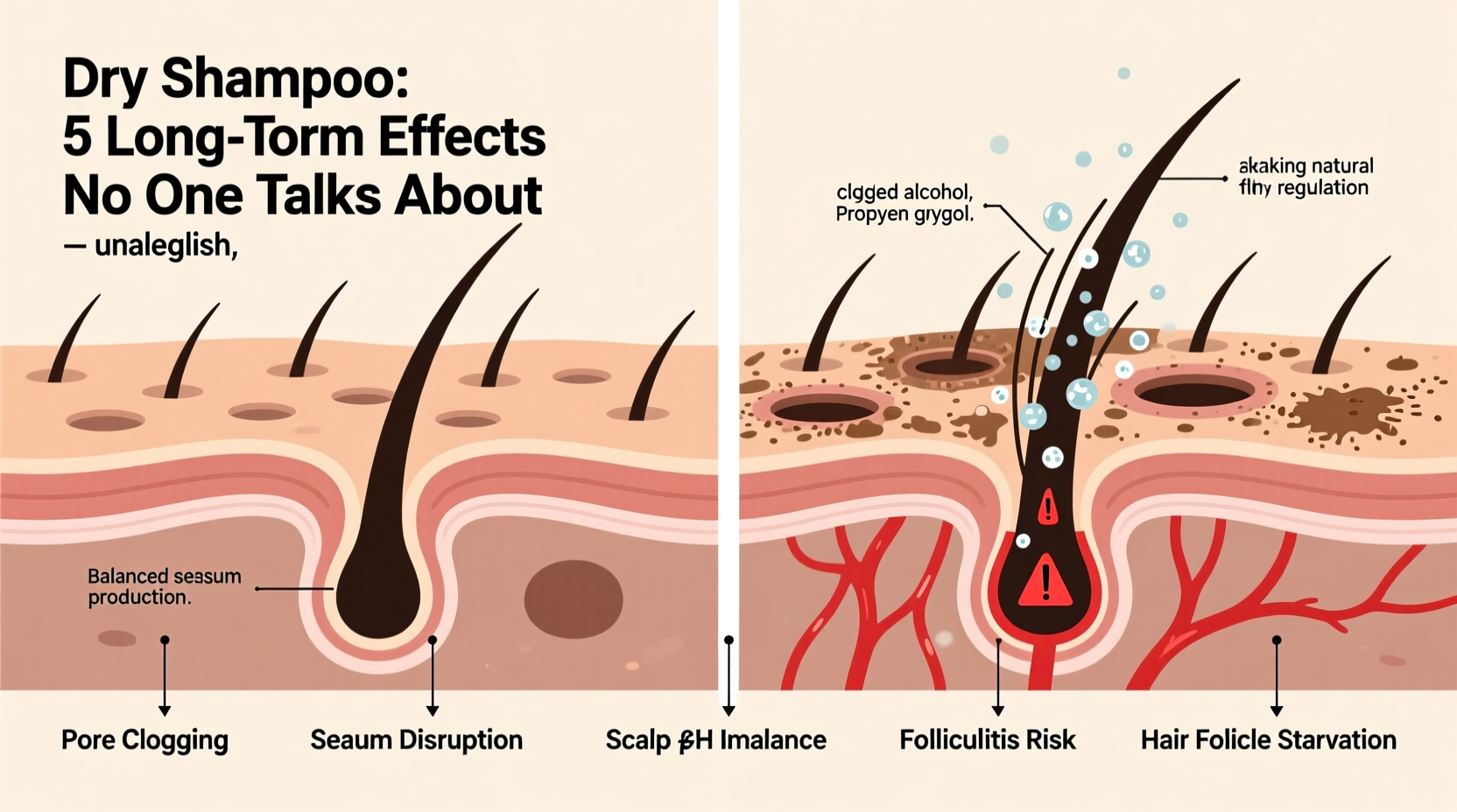 is dry shampoo bad for your scalp long term effects no one talks about