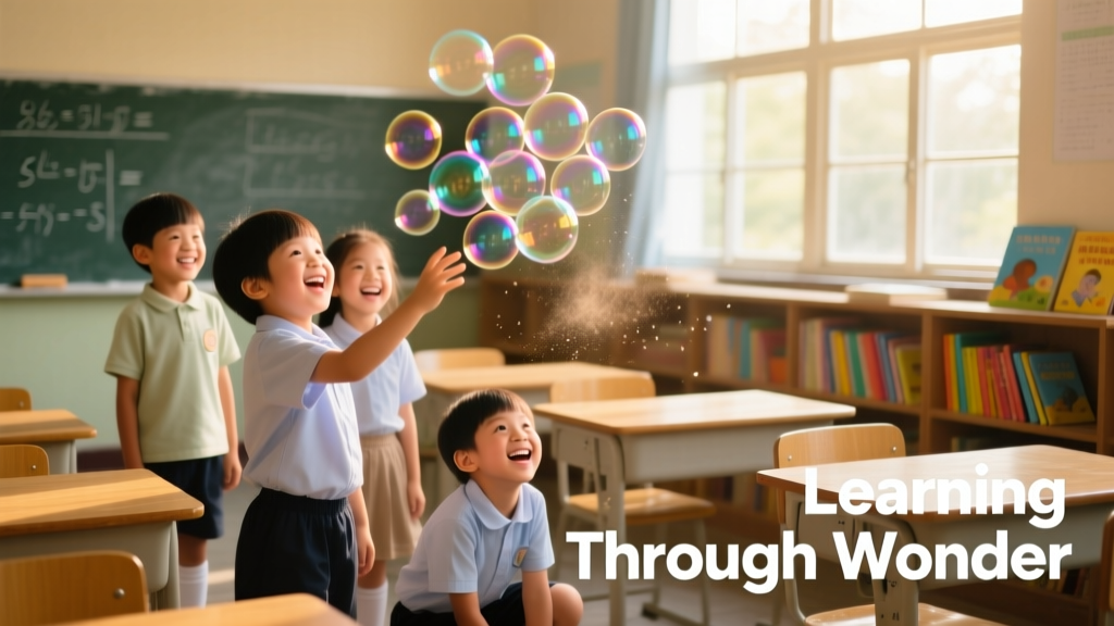Bubbles: Science, Sensory Development, and Learning Across Early Childhood