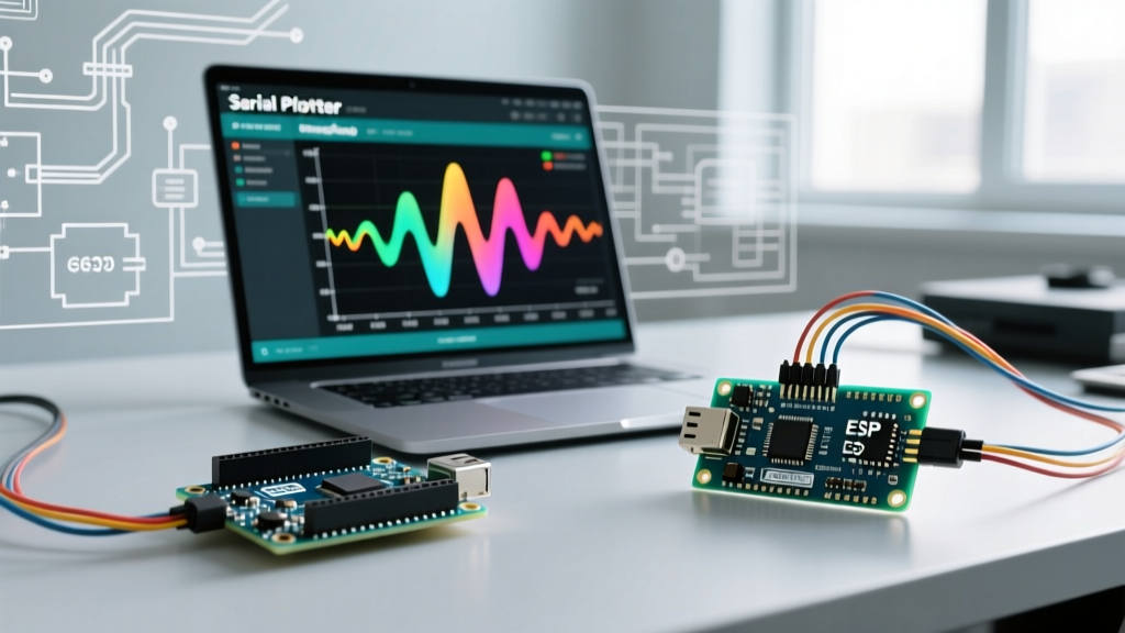 How to Use the Serial Plot Arduino IDE Tool for Live Sensor Data