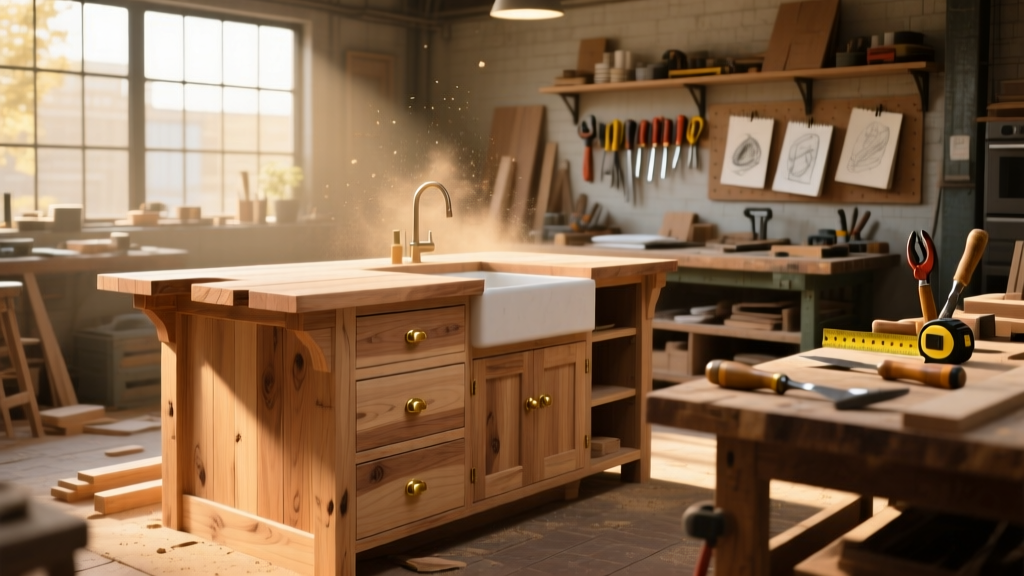 DIY Kitchen Island: Build a Custom Wood Island