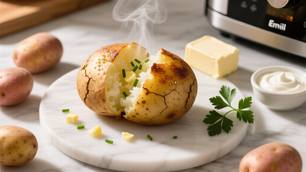 How to Make Perfect Baked Potatoes in an Emeril Air Fryer