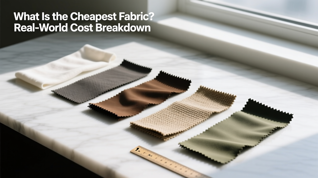 What Is the Cheapest Fabric? Real-World Cost Breakdown