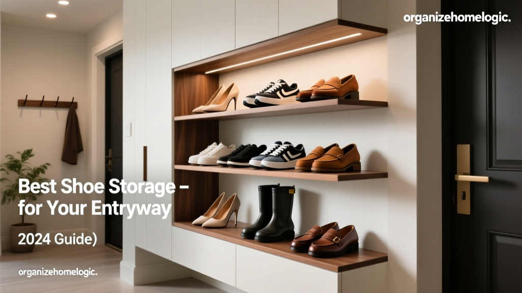 Best Shoe Storage for Your Entryway (2024 Guide)