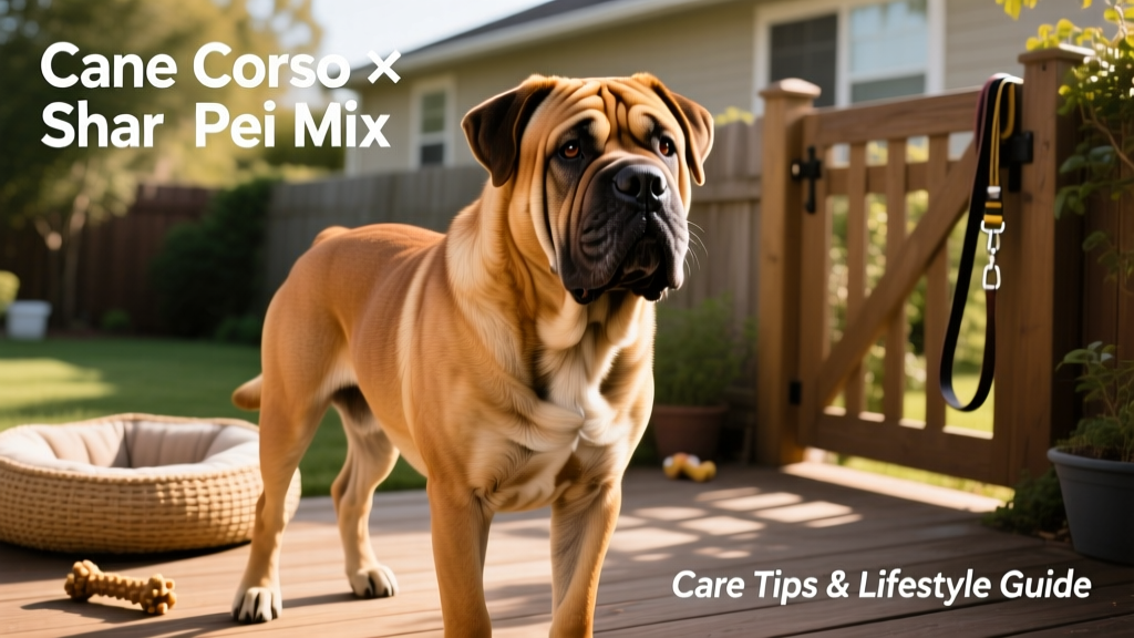 Cane Corso Shar Pei Mix