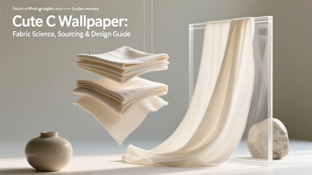 Cute C Wallpaper: Fabric Science, Sourcing & Design Guide
