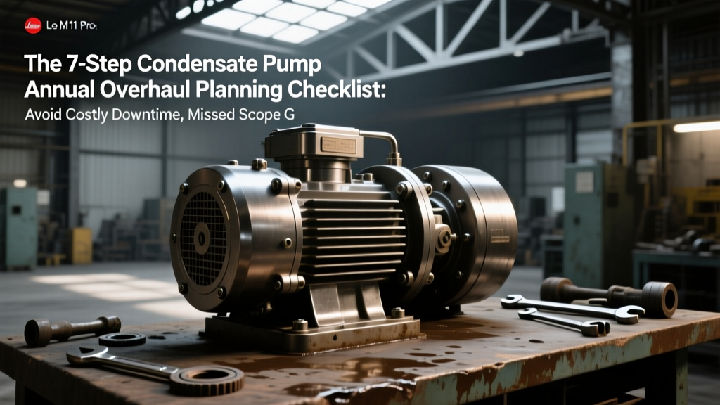 Condensate Pump Annual Overhaul Checklist