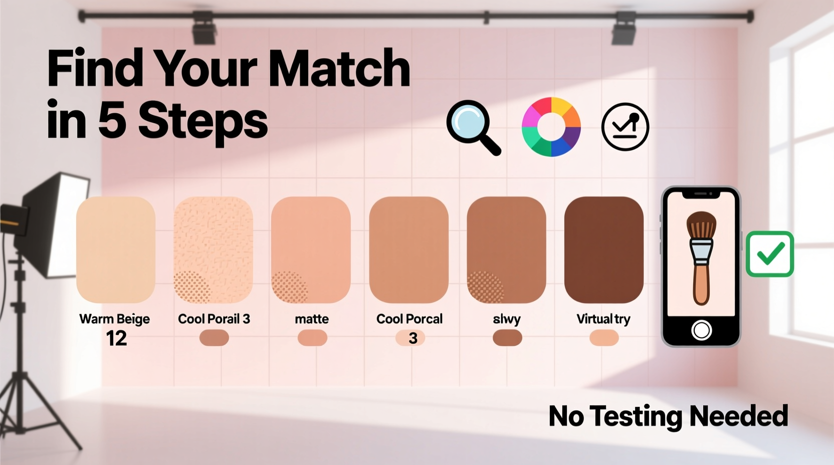 how to find your perfect foundation match online without testing