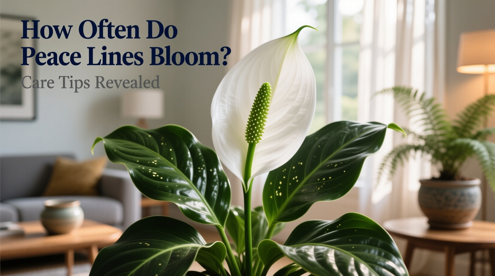 Peace Lily Blooming Secrets for Year-Round Flowers