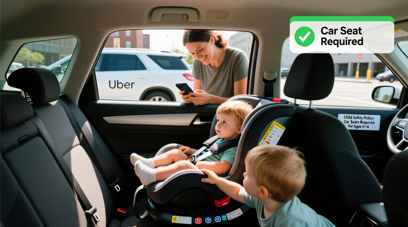 do i need car seat for uber