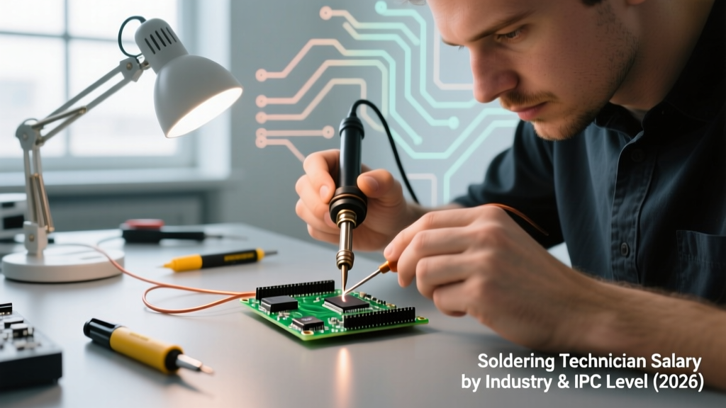 Soldering Technician Salary by Industry & IPC Level (2026)