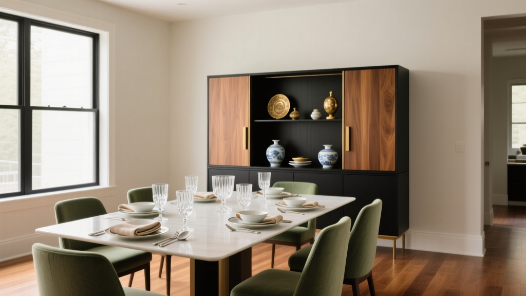 How To Arrange A Dining Room With A China Cabinet