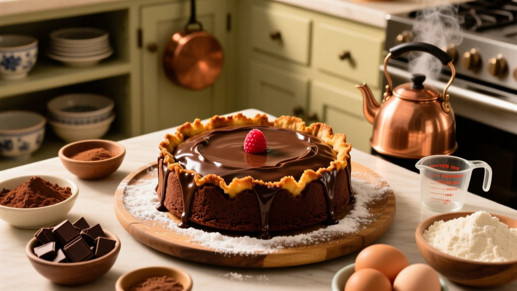 Chocolate Cake in Ninja Foodi: Crispy-Edged, Moist-Centered