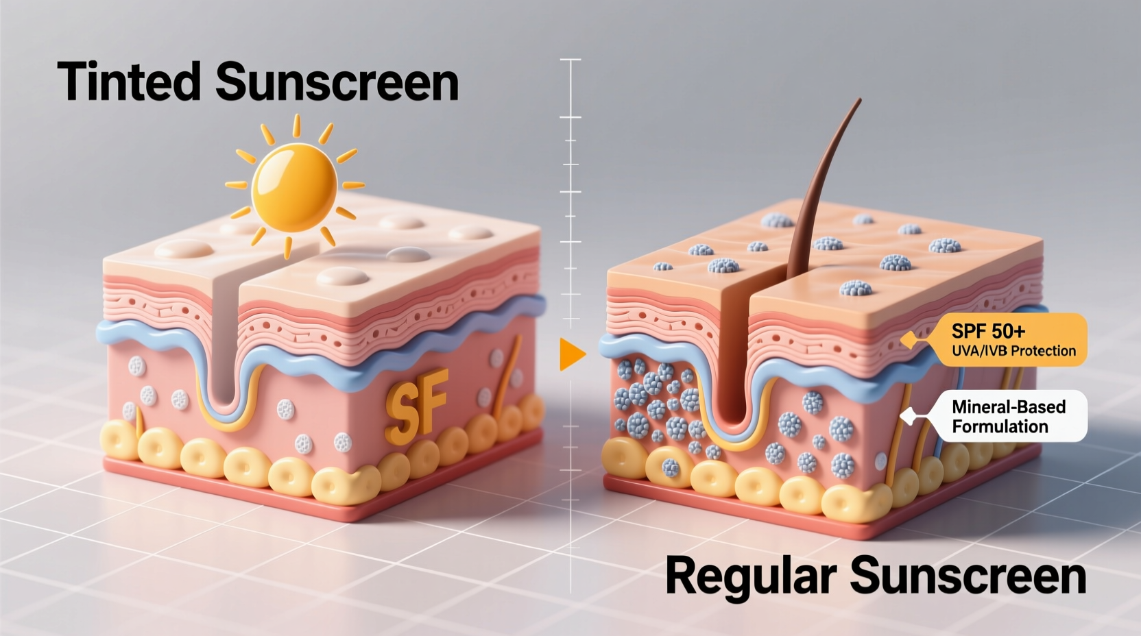 do tinted sunscreens work as well as regular ones