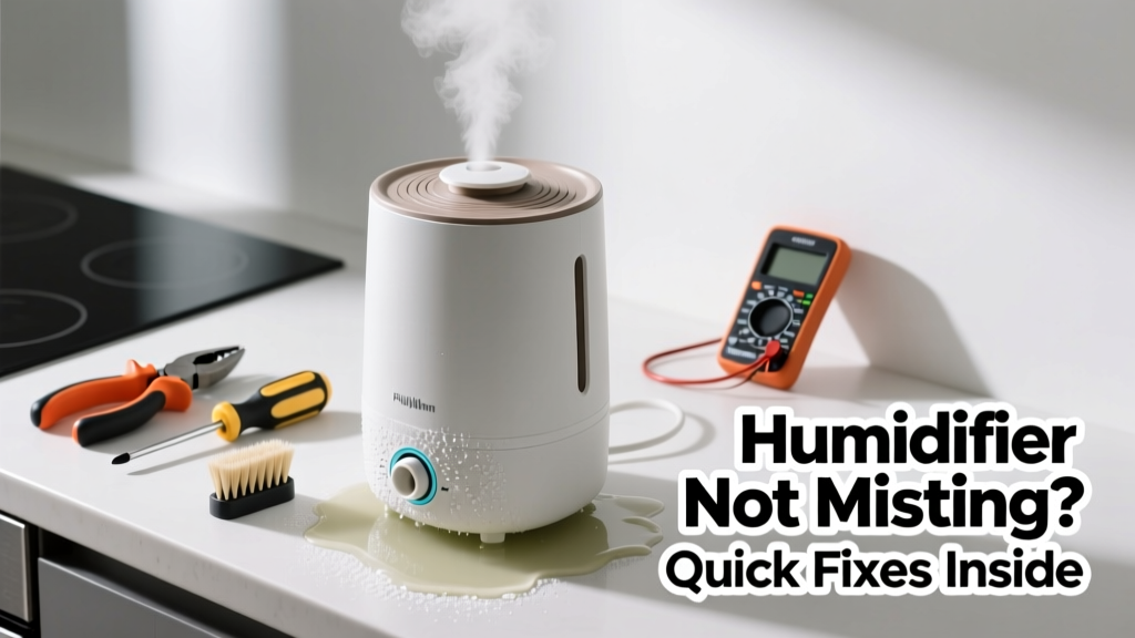 Humidifier Not Misting in Kitchen: Quick Fixes