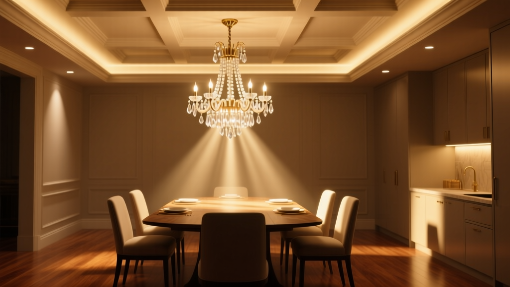 Fix Chandelier Shadows & Under-Table Glare in 6 Steps