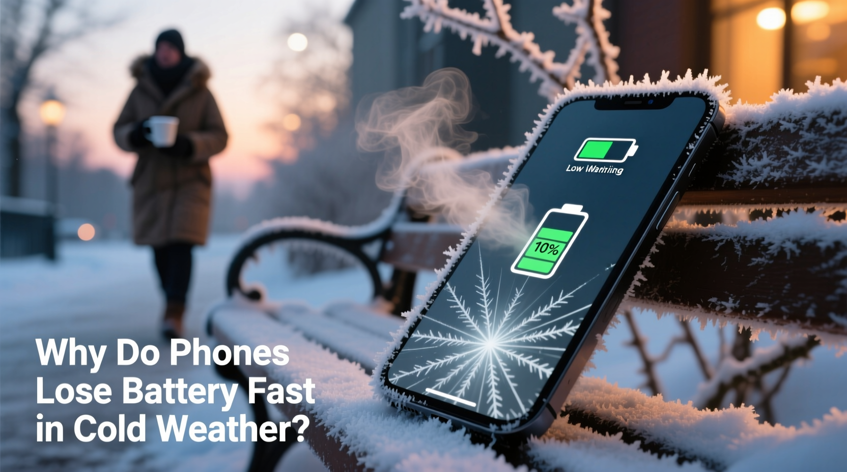 why do phones lose battery fast in cold weather and how to prevent it