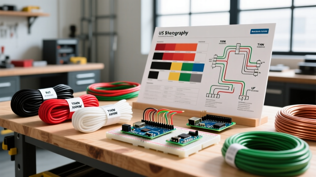 US Electrical Wiring Color Code Chart & Material Selection Guide