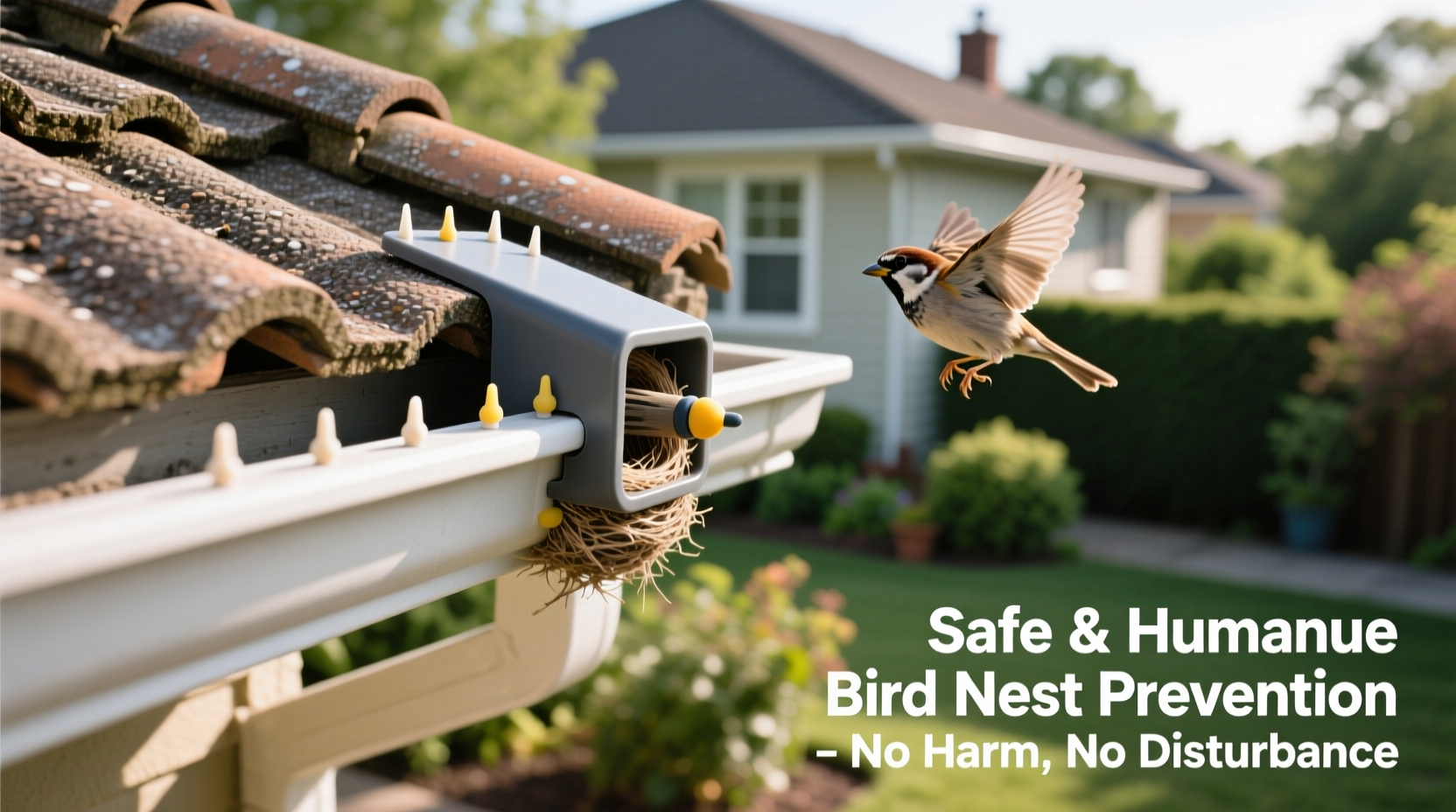 how to stop birds from making a nest