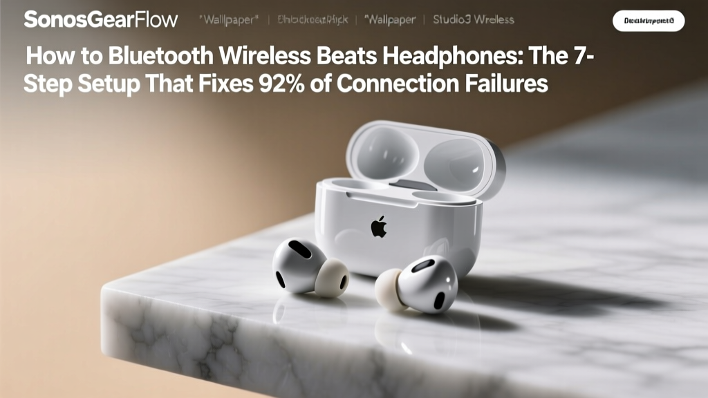Beats Bluetooth Setup Guide: Fix Connection Issues