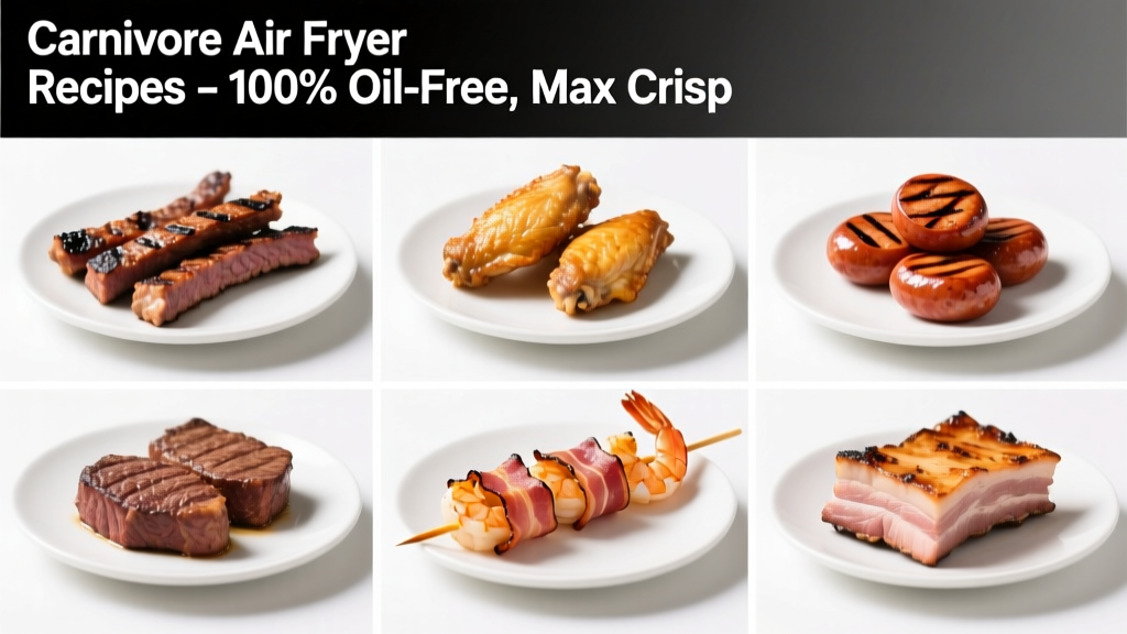 Best Carnivore Air Fryer Recipes (Crispy & Oil-Free)