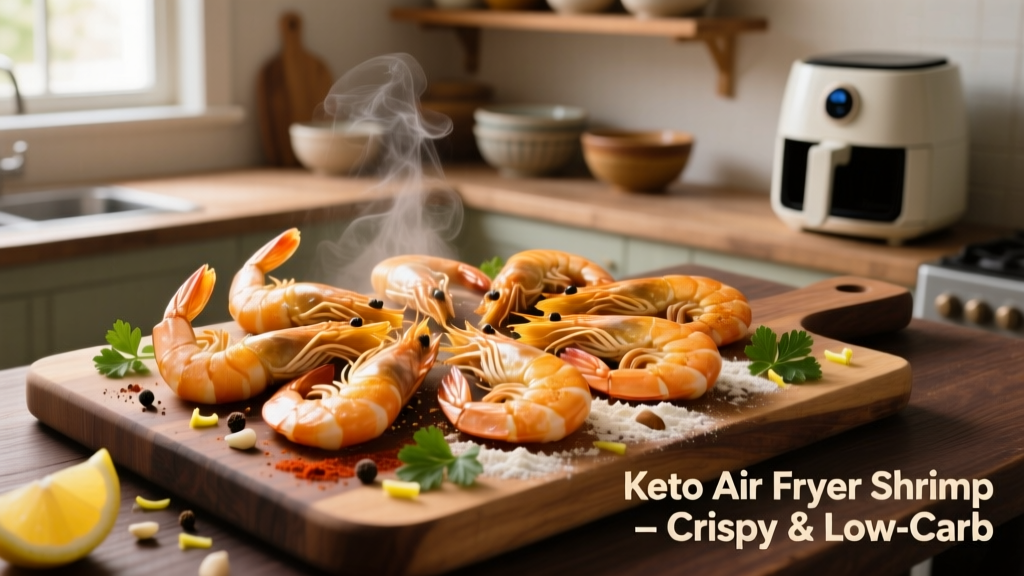 Crispy Keto Fried Shrimp in Air Fryer: Low-Carb & Budget