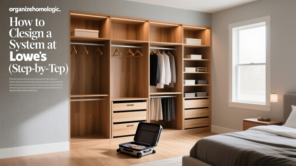 How to Design a Closet System at Lowe's (Step-by-Step)