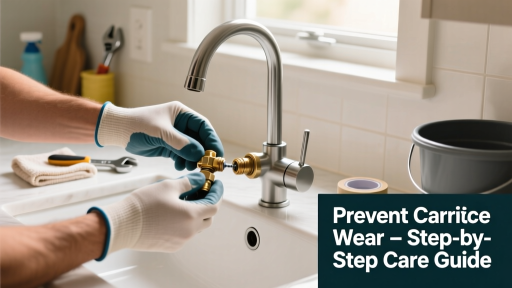 How to Prevent Faucet Cartridge Wear in Kitchen & Bath