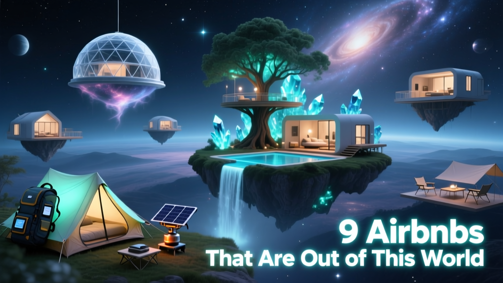 9 Airbnbs That Are Out Of This World: Real, Bookable, and Radically Unique Stays