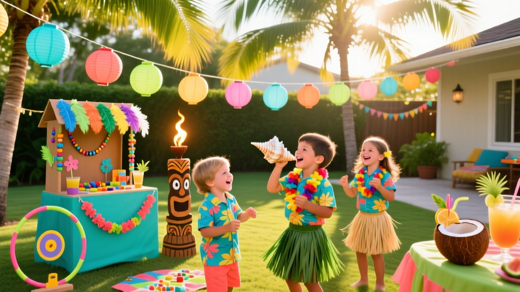 Luau Party Ideas for Kids: Tropical Fun That’s Easy to Plan and Safe for All Ages