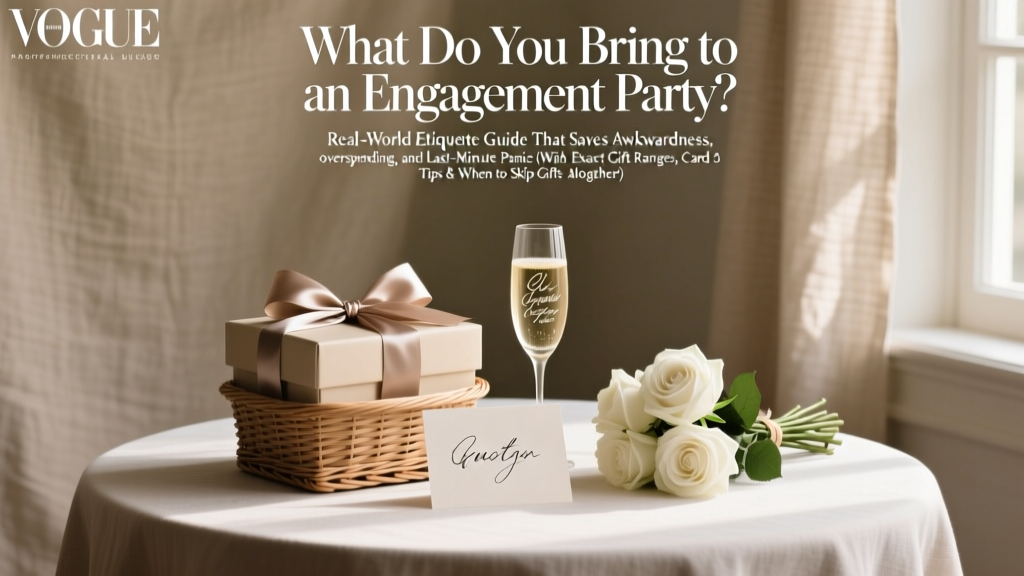 Engagement Party Gifts: What to Bring (2026)