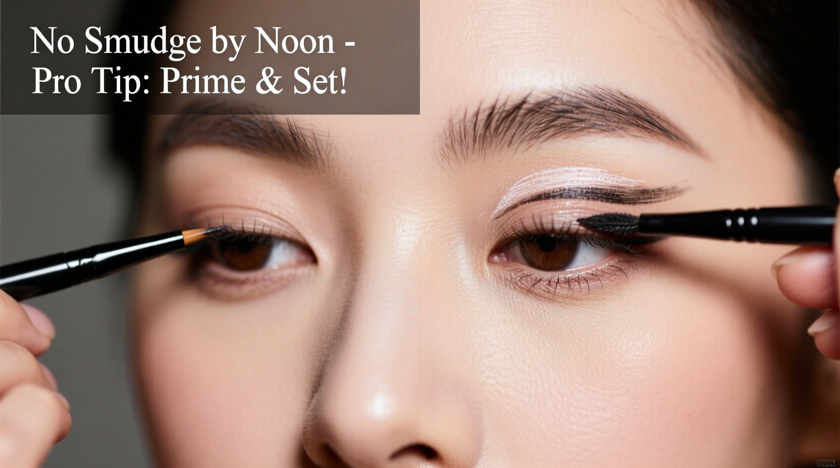 how to stop your eyeliner from smudging by noon without switching products