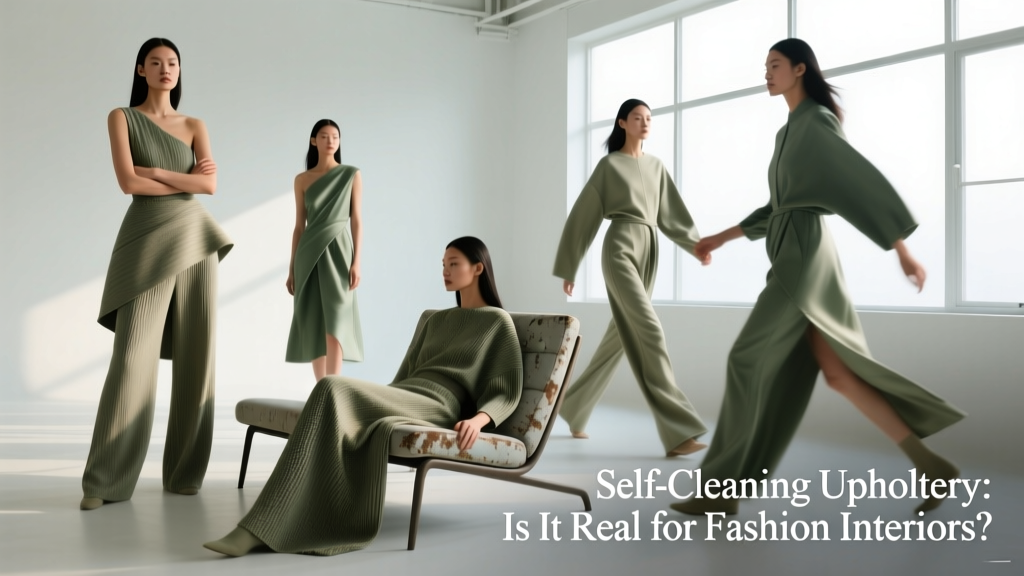 Self-Cleaning Upholstery: Is It Real for Fashion Interiors?