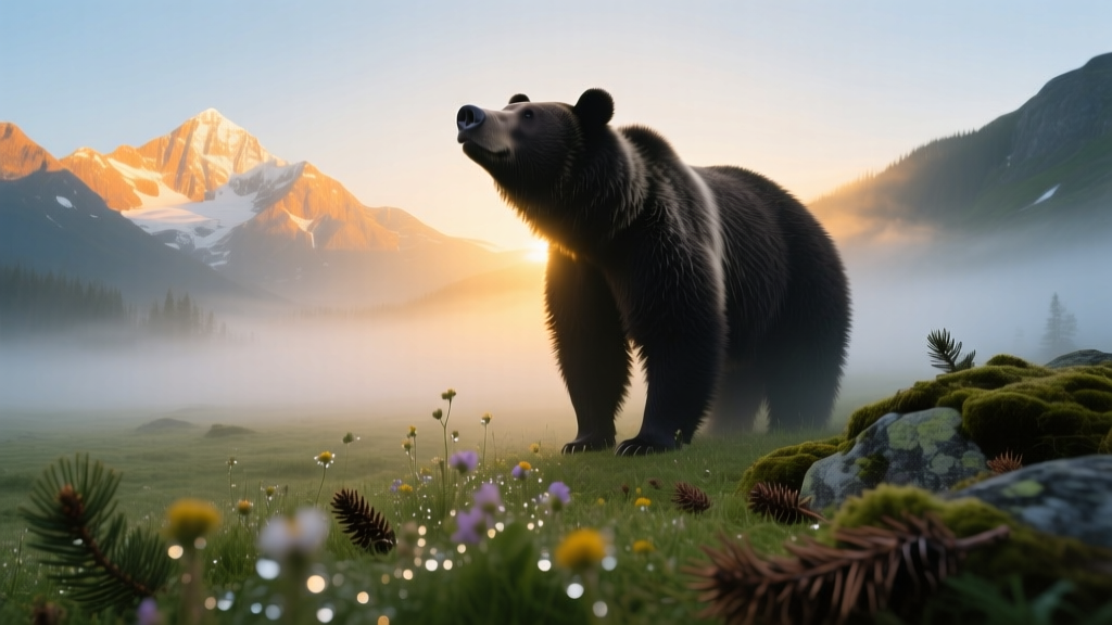 Bear Feeling Awe: Emotional Dream Meaning