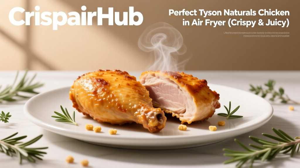 Perfect Tyson Naturals Chicken in Air Fryer (Crispy & Juicy)