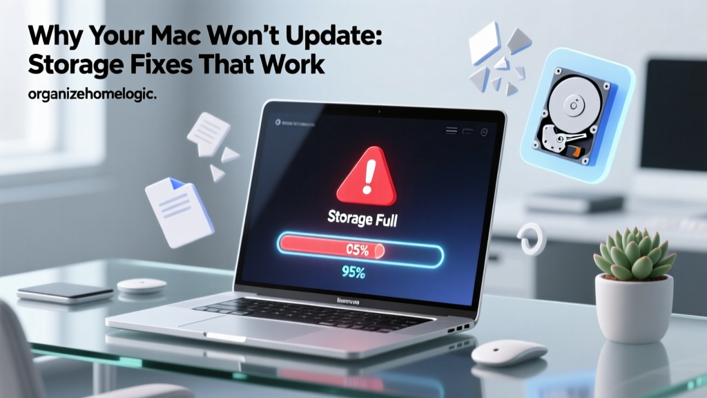 Why Your Mac Won’t Update: Storage Fixes That Work