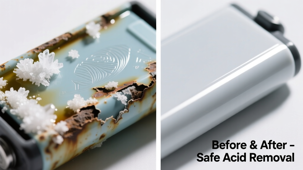 How to Remove Battery Acid from Plastic Surfaces Safely