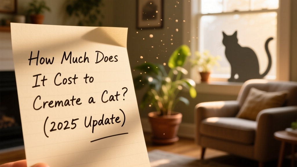How Much Does It Cost to Cremate a Cat? (2025 Update)