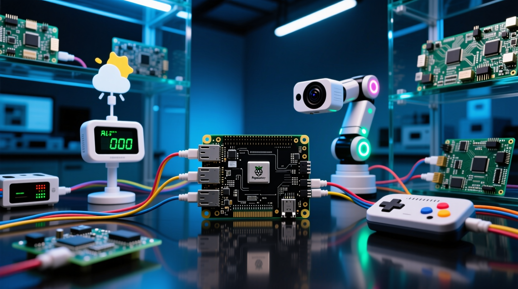 Awesome Projects Raspberry Pi: Energy-Efficient, Low-Friction Builds