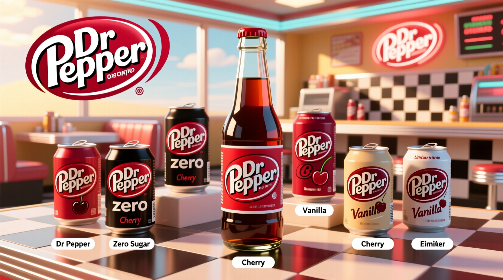 what are dr pepper products