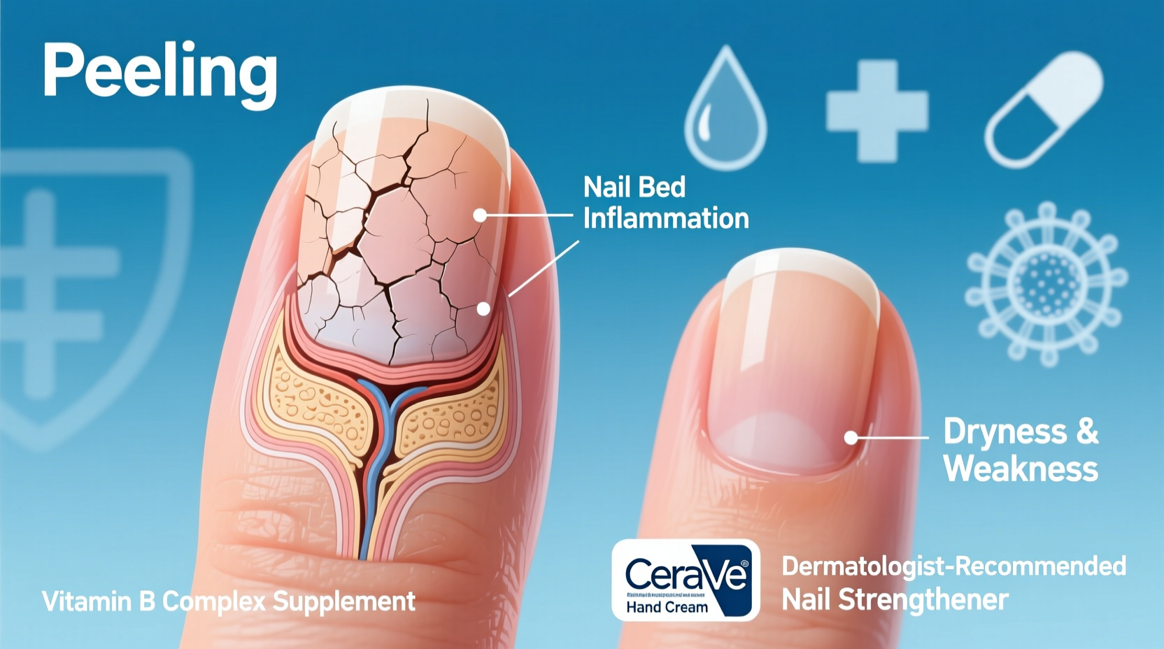 why are my nails peeling and what affordable products help