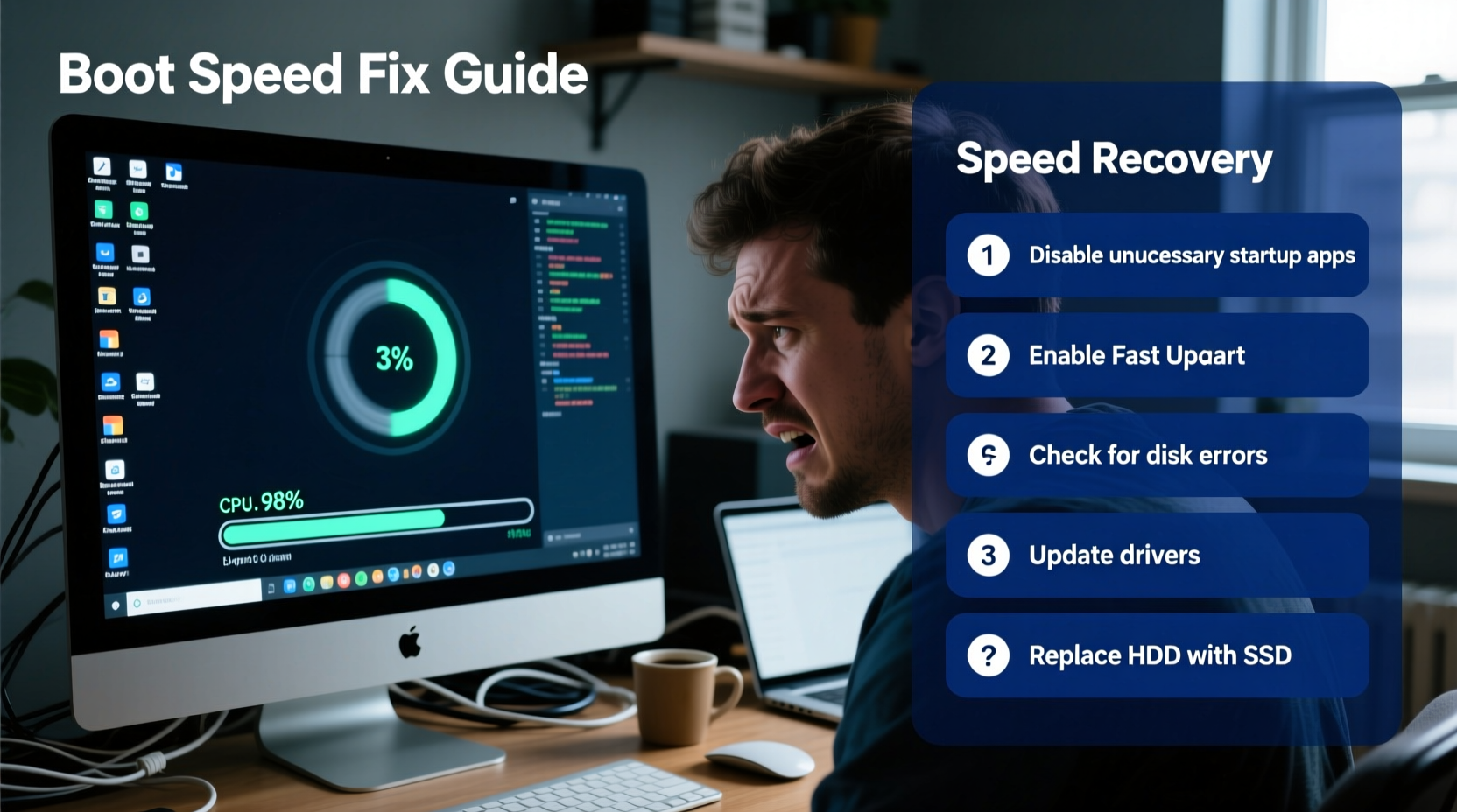 why does my computer take forever to boot up speed recovery tips
