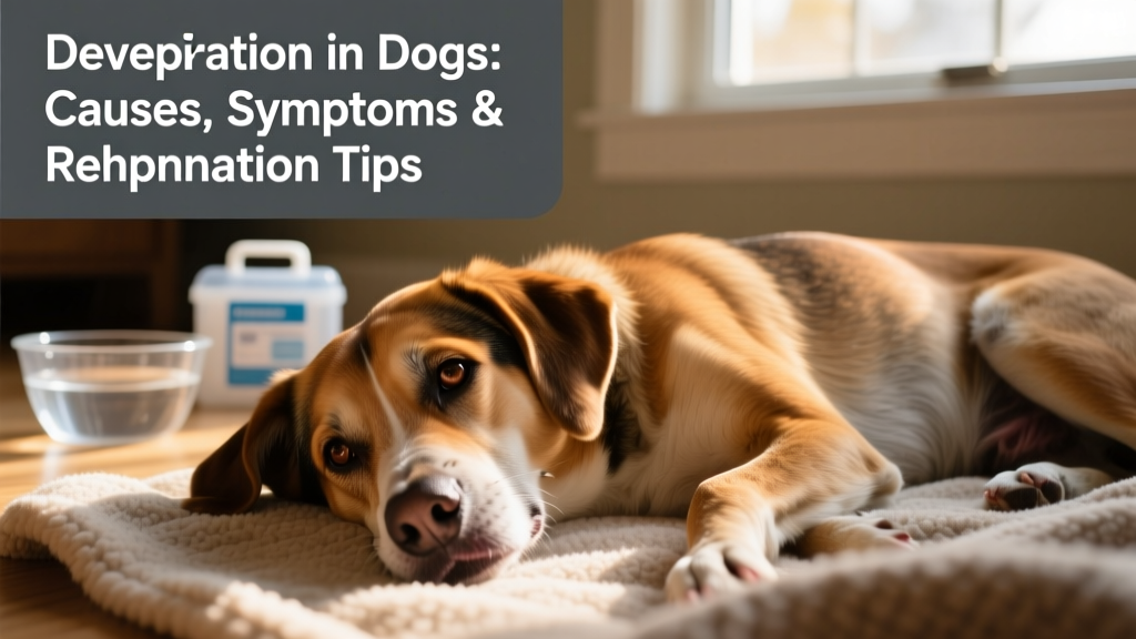 Dehydration in Dogs: Causes, Symptoms, and How to Get Your Dog Rehydrated