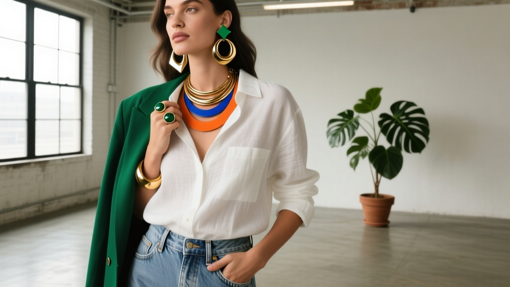 Statement Jewelry With Casual Outfits: Style Guide