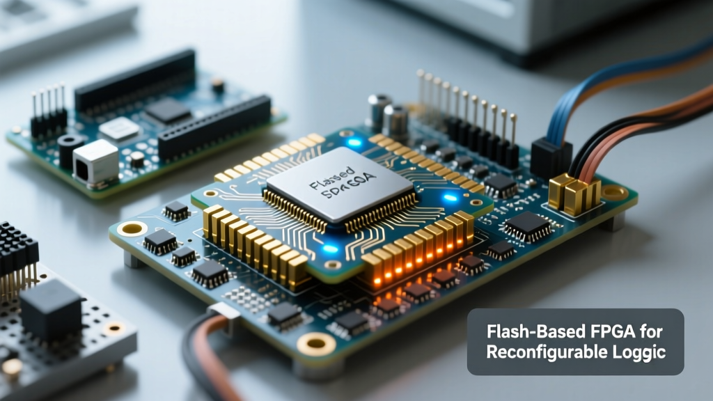 Flash-Based FPGA Modules: Accelerating Re-Programmable Logic in Industrial IoT and Edge AI