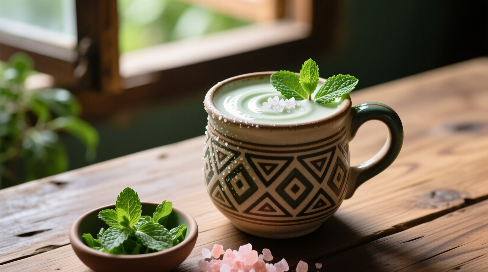borhani salted mint lassi recipe