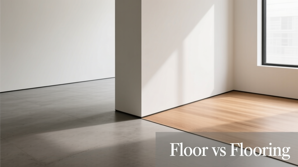 Floor vs Flooring: Understanding the Critical Difference Between Structure and Surface