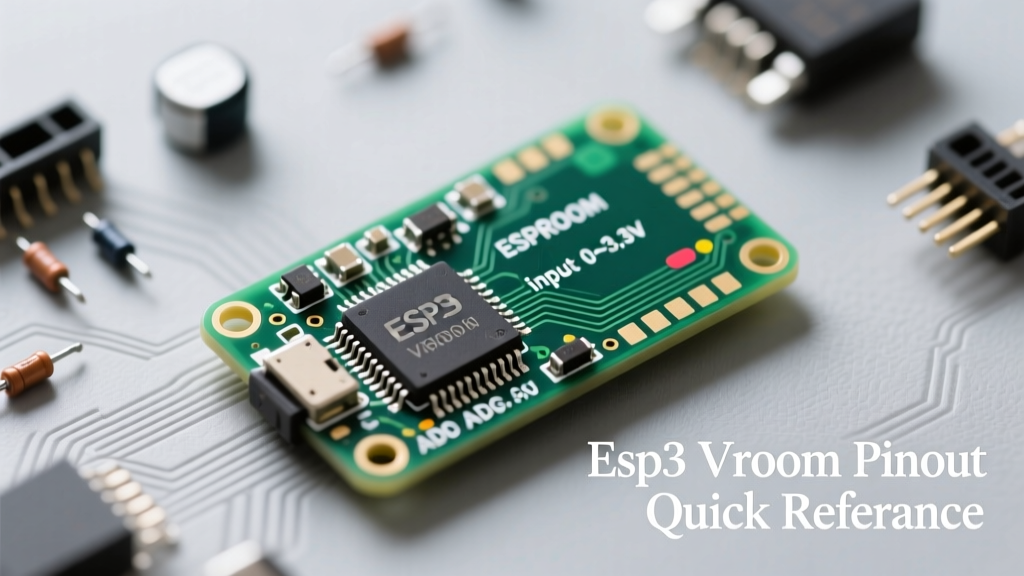ESP32 VROOM Pinout: Quick Reference & Strapping Pins Guide